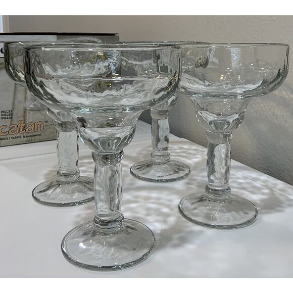 Libbey Yucatan Margarita Glasses, 13.5-ounce Set of 4 NOS NIB - Picture 3 of 5